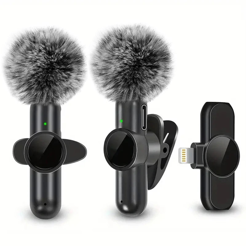 Wireless Lavalier Microphone – Plug-and-Play Noise Reduction