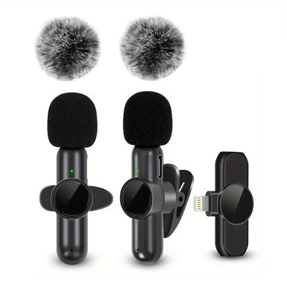 Wireless Lavalier Microphone – Plug-and-Play Noise Reduction